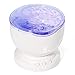 Ocean Wave Night Light, Elecstars-Music Player Multicolor Led Bulbs Projection Lamp, Romance and Relax Soothing Effect, Bedroom Room Night Light, Best Gift for Kids Girl Children Sleeping Aid