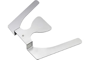 Tazrigo Dental Occlusal Maxillary Casting Jaw Fox Plane Plate 3D Stainless Steel Autoclavable Complete Denture