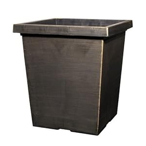 Plant Pots Outdoor Large Uk : RUSTIC STONE Large Plant Pots Round Tall