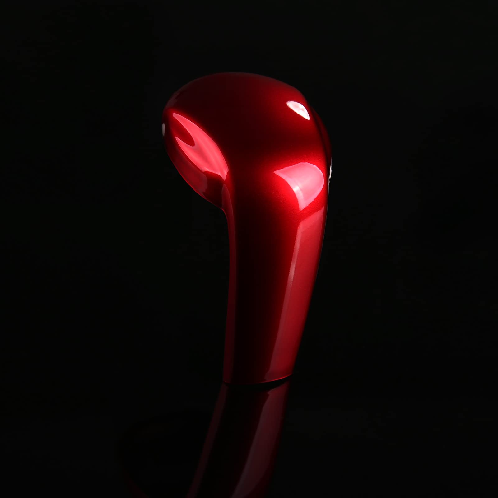 ANFOKAS Compatible with Mazda CX-5 CX-9 CX-3 6 3 Accessories Car Gear Shift Knob Cover Trim Cap Gear Panel Gears Sporty Interior Decoration Sticker -Red