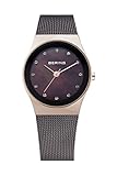 BERING Time 12927-262 Womens Classic Collection Watch with Mesh Band and Scratch Resistant Sapphire Crystal. Designed in Denmark.