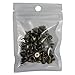 RUBYCA 100 Sets 10MM Bronze Color Bullet Cone Spike and Stud Metal Screw Back for DIY Leather-Craft