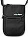 RFID Blocking Neck Stash Passport, Unisex, Black