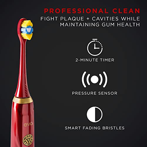 evo IRM1 Iron Man Rechargeable Sonic Toothbrush, Marvel Electric