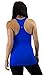 90 Degree By Reflex - Power Flex Racerback Tank Top - Royal Blue Small