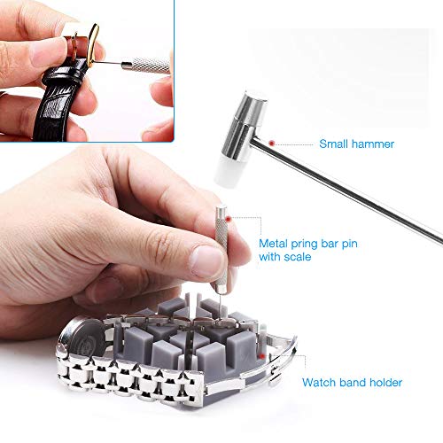 Watch Band Tool Kit - Watch Link Remover, Spring Bar Tool Set for Watch Repair and Watch Band Replacement - Thumbnail 3