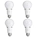 Philips LED High Lumen 3-Way Frosted A21 Bulb, Non-Dimmable, EyeComfort Technology, 2150 Lumen, 50W/100W/150W, E26 Base, 4-Pack