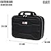 BUBM Electronics Travel Organizer, Double Layer Travel Cable Organizer Gadget Organizer for Cables iPhone Kindle USB Perfect Size Fits for iPad Mini