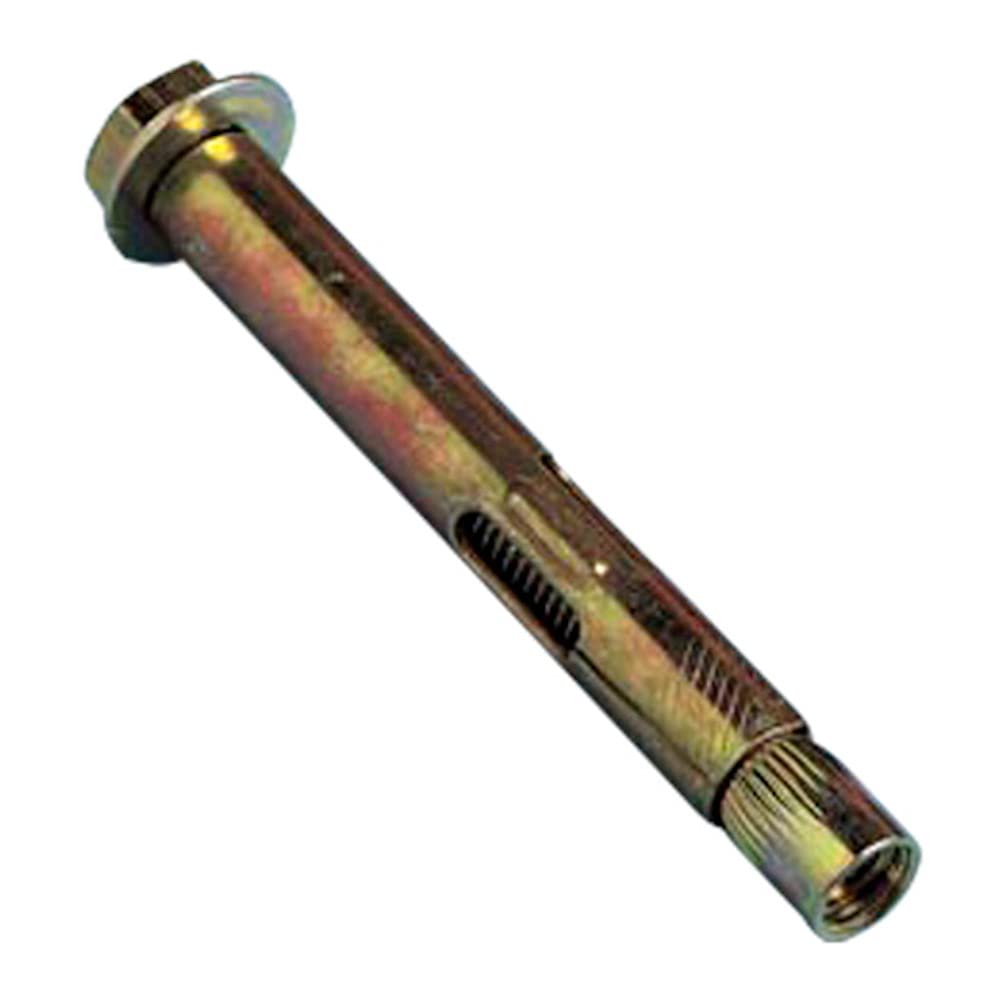 Merriway BH02864 (2 Pcs) Hex Bolt Sleeve Concrete Anchor, M10 x 12 x 76mm (3/8 inch x 3 inch) - Pack of 2 Pieces