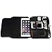 EasyAcc JHUN Travel Cable Organizer with Laptop Sleeve Bag for Tablets, Ipad and Laptops, 10.1-Inch, Black