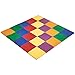 Amazon Basics Patchwork Square Play Mat, 58-Inch, Multicolor