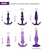 C-Easy 6PCS Posterior Anal Plug, Anal Trainer Kit Medical Silicone Butt Anal Plug Prostate Massage Game Sex Toysthumb 4