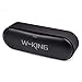 W-KING Bluetooth Speakers, 6W Portable Wireless Bluetooth Speaker with Rich Bass Loud Dual Stereo Sound IPX5 Waterproof Outdoor Speaker, Built-in Mic Perfect for Beach, Party, Dance (Black)