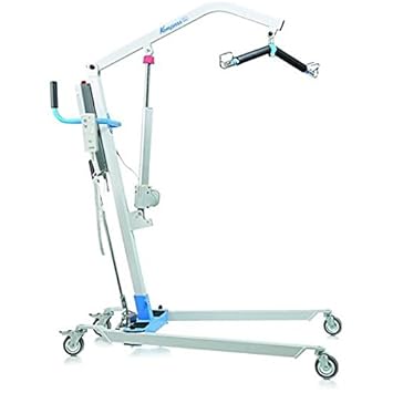 Grúa eléctrica para elevación y traslado de pacientes y mayores hasta kg