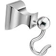 Moen DN8303CH Retreat Chrome Robe Hook - Simple Bathroom Spa Hook, Easy Install, Soft Curved Design - View #4