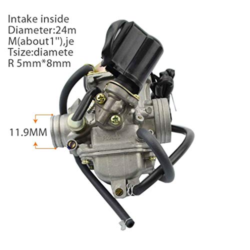 Carburetor compatible with Kandi ATV Go-kart KD-150GKA-2 KD-150FS KD-150GKH-2 KD-150GKM-2 KD-150GKR KD-200GKA-2 KD-200GKM-2 KD-200GKH-2 KD-200GKJ-2 MDL-200ASG-1 MDL-GA019-2