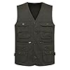 Wantdo-Mens-Multiple-Pockets-Cotton-Safari-Fishing-Vest Wantdo-Mens-Multiple-Pockets-Cotton-Safari-Fishing-Vest