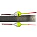 THKFISH Fishing Floats and Bobbers - Balsa Wood Oval Stick and Slip Bobbers (5pcs, 1