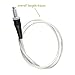 Handle Bar Throttle Grips Grip Throttle Cable Throttle Housing Clamp for Honda XRF50 XRF70 XRF80 XRF100 Crf50 Crf70 Crf80 Crf100 Dirt Pit Bike