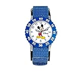 Disney Boys' Mickey Mouse Blue Time Teacher Watch