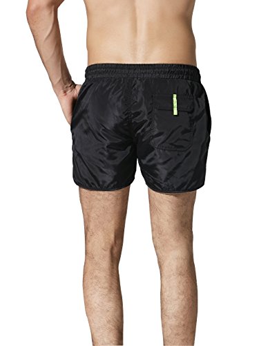 image for Neleus Mens Runner Athletic Beach Shorts Swimming Trunks with Pockets,