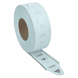 1 Roll of 3-Digit T80 Blue Take a Number Tickets