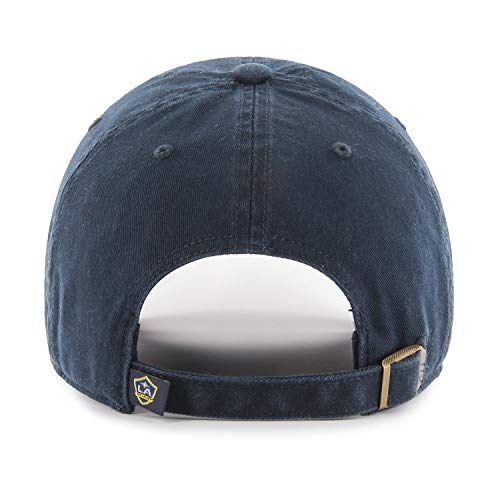 MLS Los Angeles Galaxy '47 Brand Clean Up Adjustable Hat, Navy, One Size fits All