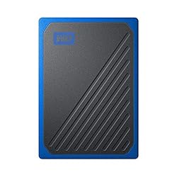 WD 500GB My Passport Go SSD Cobalt Portable
