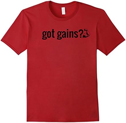 Mens Funny Bodybuilding Tshirt gym shirt Medium Cranberry