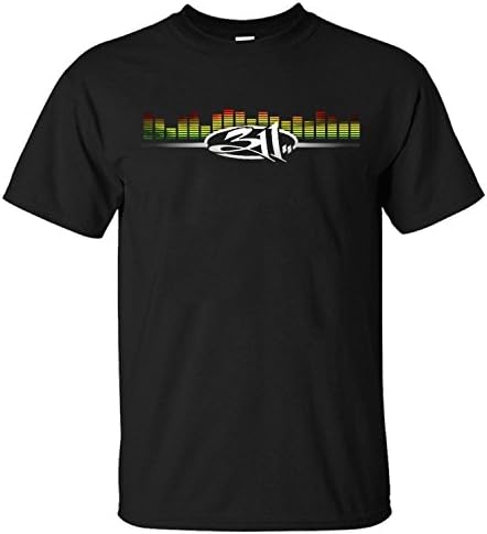 SKNO Men's 311 Band ComfortSoft Round Neck T-Shirt black L