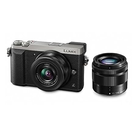Panasonic Lumix dmc-gx80 + h-fs35100 SLR-Kamera-Kit 16 MP Live MOS 4592 x 3448 Pixel Schwarz, Silber Digitalkamera (16 MP, 45