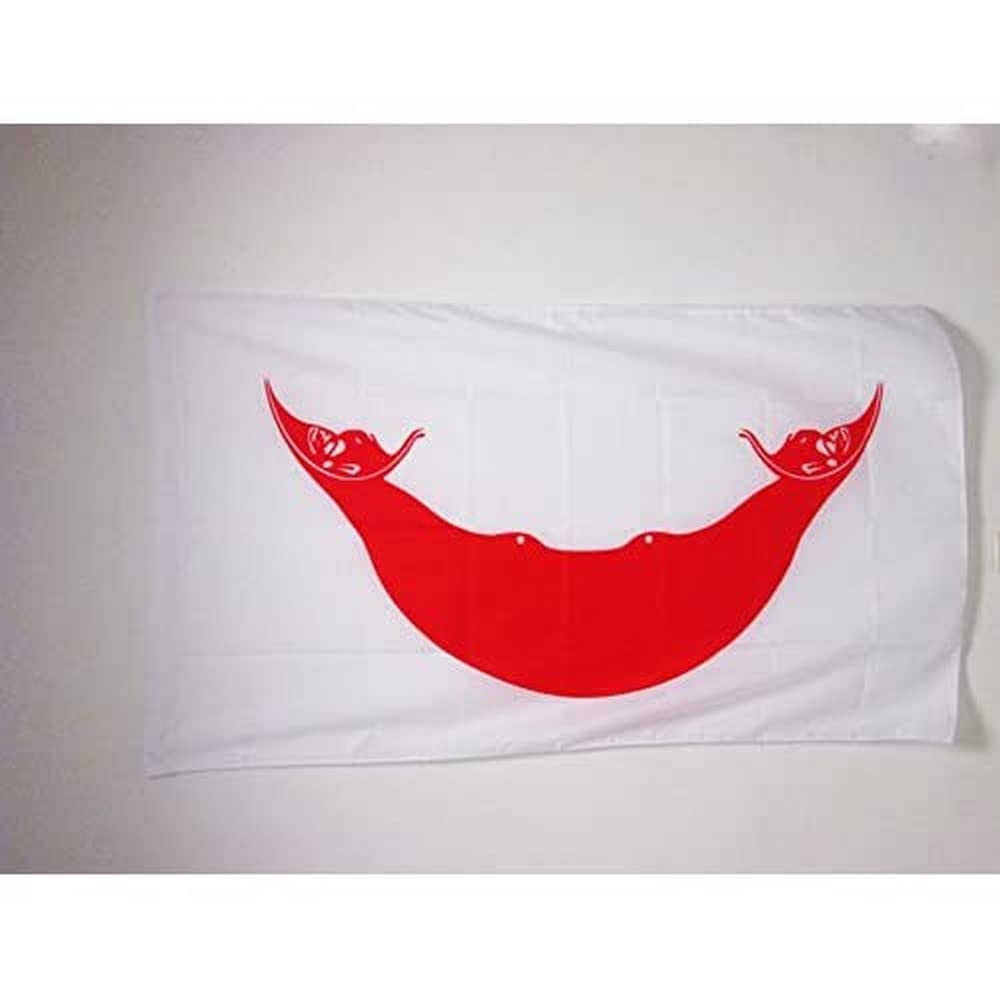 AZ FLAG - Easter Island Flag - 3x5 Ft - Rapa Nui Banner with Sleeve - 100% Polyester - Fade Resistant - Vivid Colors - 3' x 5' Feet - 150x90 Cm