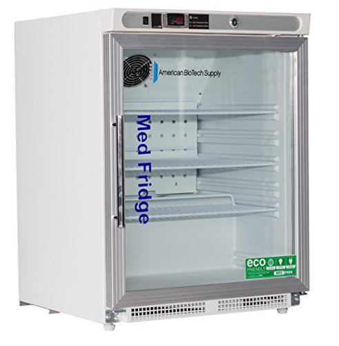 American BioTech Supply PH-ABT-HC-UCBI-0404G-ADA-LH Premier ADA Pharmacy/Vaccine Undercounter Refrigerator, White