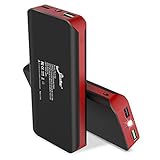 Elivebuy 20000mAh Portable Charger - Ultra High Capacity Power Bank External Battery with 4A Output Fast Charge, 3A Input Fast Recharge for iPhone 7, iPad Pro, Galaxy S8 and More