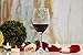 I Make Pour Decisions – Cute, Novelty, Etched Wine Glass by Lushy Wino - Large 16 Ounce Size with Funny, Etched Sayings - Gift Box