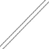 Bali Style 1MM Thin Strong Black Oxidized 925 Sterling Silver Rope Twist Chain Necklace For Women For Men 16 18 20 24 In