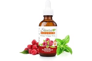 Stevia Select Raspberry Pure Stevia Extract - Zero Calorie Sweetener - All Natural Liquid Stevia Extract Sweetener Liquid - Keto Sugar Stevia Liquid - Keto Sweetener & Sugar Alternative 2 Oz…