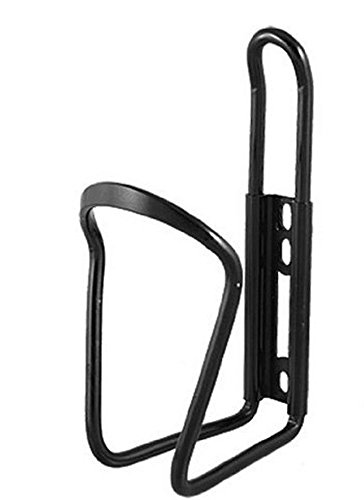 GCA 2 Pack Aluminium Water Bottle Rack Holder Bracket for Bike Bicycle (Black)