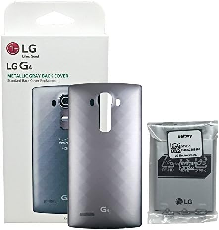 Genuine LG G4 Battery + Battery Door with MKK Stylus Battery BL-51YF (US Retail Packing)