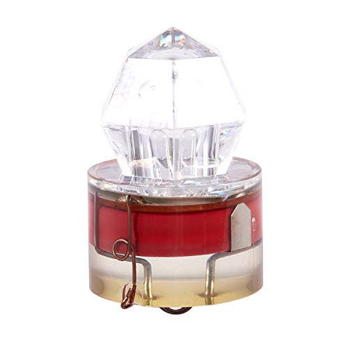 TaoToa Depth Led-Licht Unterwasser-Tintenfisch Angelk?der K?der Deep Drop Diamond Lights Hauptfarbe: Wei?