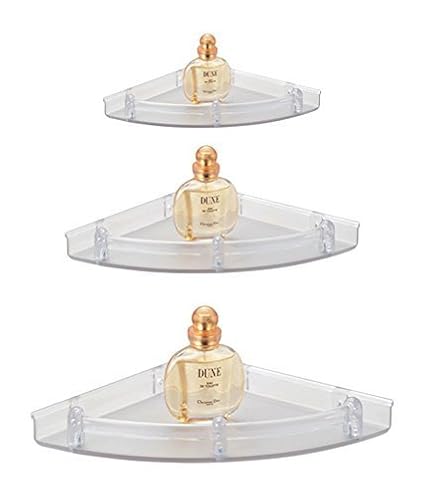 SBD Amar Acrylic Unbreakable Corner Set (Crystal Clear)