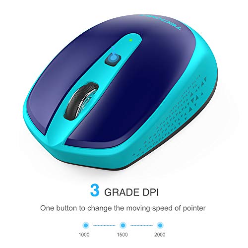 Wireless Mouse, Small Computer Mouse for Kids, 3 Adjustable DPI