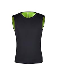 ARD - Chaleco de sauna para hombre, con forma de cuerpo moldeado, de neopreno, para pérdida de peso, quema más grasa y produce calor para entrenamientos