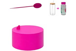 Hot Pink Glitter Funnel for Snow Globe Tumblers | Handmade 3D Printed Tool + Glitter Pick – Entonnoir Pailleté Pour Gobelets 