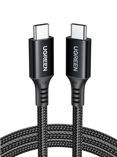 UGREEN iPhone Charger Cable 100W 3M, USB C to C Fast Charging Cable PD3.0 SCP BC1.2 5A, Braided Phone USB Cord for iPhone 17-15 Series, iPad, MacBook/iPad Pro/Air, Samsung S25 Ultra/24, Huawei P70