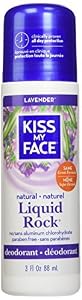 Image of Kiss My Face Deodorant Liquid Rock Roll-On, Lavender, 3 Ounce