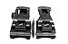 FIRECLUB® Front and Rear Sight for Flat Top Low Profile Flip-Up Sight Set