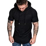 LEXUPA t Shirts for Men Fashion Men's Slim Fit