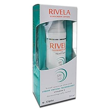 Cipla Rivela SPF50 Sunscreen Lotion 50ml