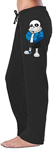 LowkeyNr1 Women's Undertale Sans Sweatpants Black